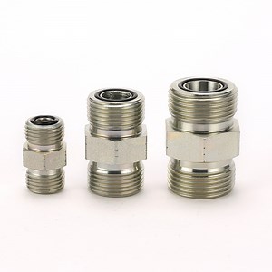 [Hot Item] FL1f Orfs Male Thread Stainless Steel Hydraulic Tube Adapter Fitting Connector with O-Ring Seal
