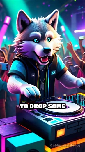 #minecraft #minecraftshorts Why Did The Minecraft Wolf Become a DJ? 🐺🎧 (Untold Story!)