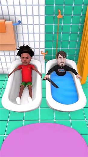 Squid Game Nick And Miss T Challenge Who Is The Best? #shorts