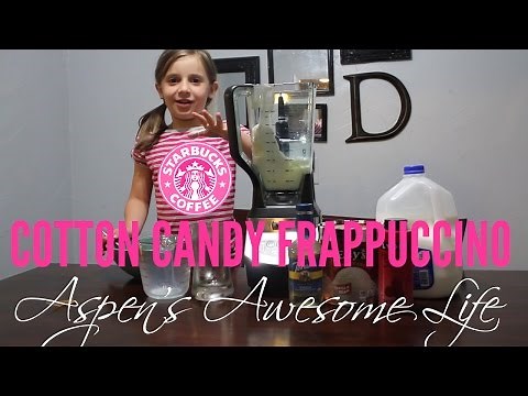 How To Make a Starbucks Cotton Candy Frappuccino Recipe