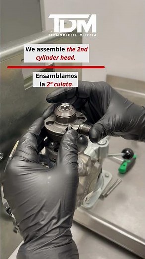 ¿Cómo reconstruir una bomba CP4 con despiece original Bosch? PARTE 2 #bosch #bomba #pumps #reman