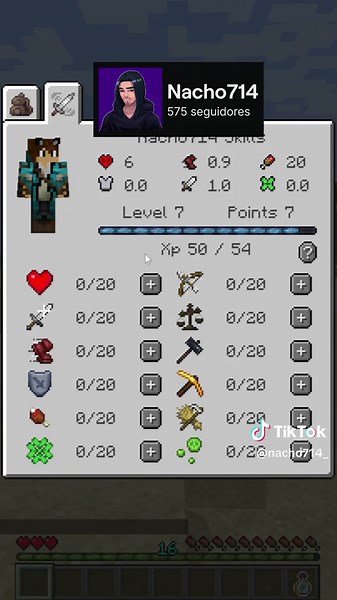 Mod para Tener Mejoras en Minecraft - LevelZ #minecraft #minecraftmods #minecraftespañol #minecraftsurvival #parati