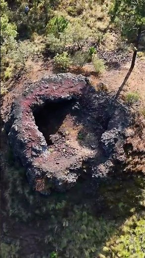 Volcán enano en la Sierra del Chichinautzin, entre CDMX y Morelos
