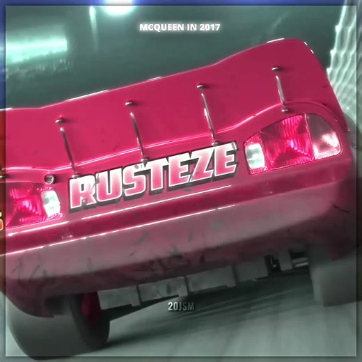 Lightning McQueen in Pixar Cars 3 Animated Adventure