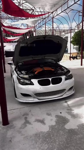 G-Power V10 M5: Professional Driving Scene