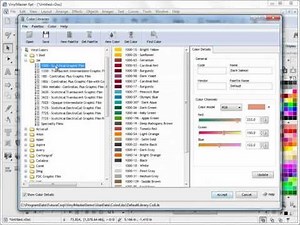Working with Named Colors and Color Palettes in VinylMaster