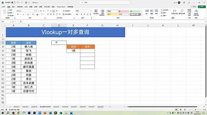 Vlookup+countif函数，轻松搞定一对多查询，旧版本的福音！