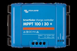Victron Smart Solar Mppt 100/30 Solar Charger Controller With Bluetooth 12/24v 30a - Scc110030210 - Alpha Batteries