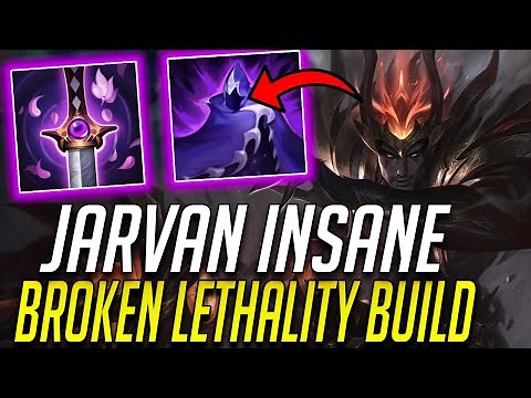 WILD RIFT JARVAN *NEW* BROKEN LETHALITY BUILD YOU NEED TO TRY OUT