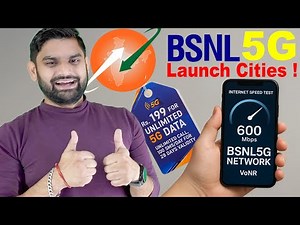 Finally! BSNL 5G Rollout– Timeline, Testing & Competition Analysis | Cheapest 5G Plan Rs.199 Only