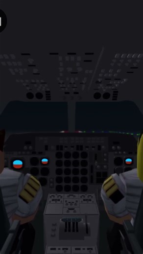 Concorde night landing cockpit view in #cabincrewsimulator