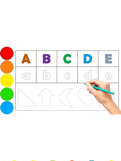 Engaging Alphabet and Shapes Learning for Kids