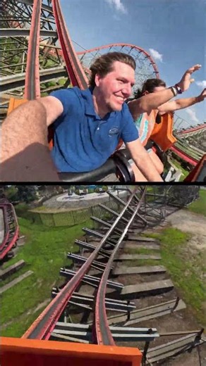 INSANE Airtime on Wind Chaser - Kentucky Kingdom