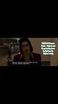 YAKUZA 0 Chapter Finale - Majima and Kiryu letting loose by fighting the Dojima Family