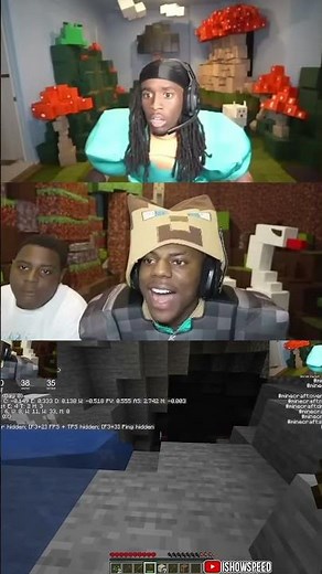 ISHOWSPEED AND KAI PLAY MINECRAFT HARDCORE FOR THE FIRST TIME 2 #ishowspeed #kaicenat #minecraft