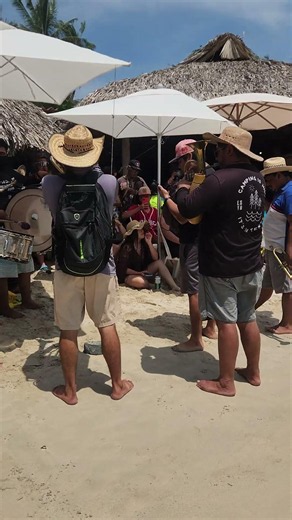 #live #music on the #beach #zihuatanejo #mexico