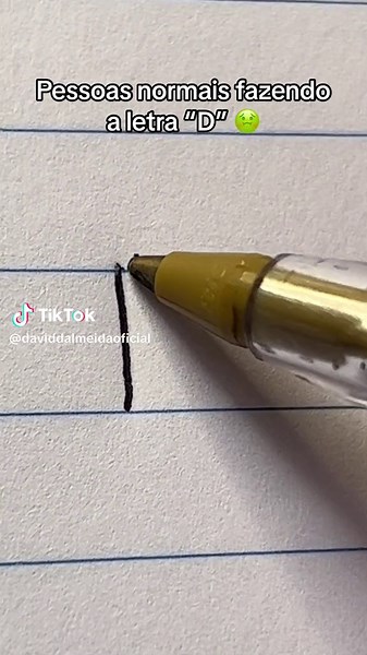 Como fazer a Letra D de forma bonita
