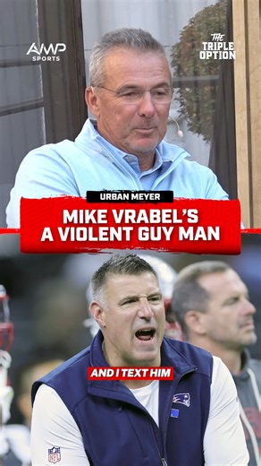 I have to convince Coach Meyer to get Mike Vrabel to sign off sharing these texts. #nfl #NFLFootball #superbowl #PatriotsNation | The Triple Option