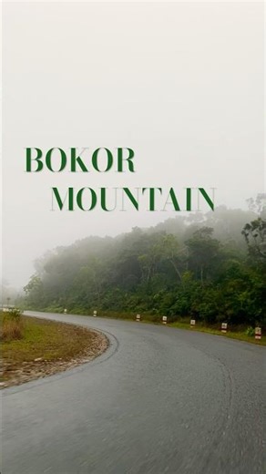 Exploring Bokor Mountain – Kampot’s Most Beautiful View ⛰️✨ #travel #shorts