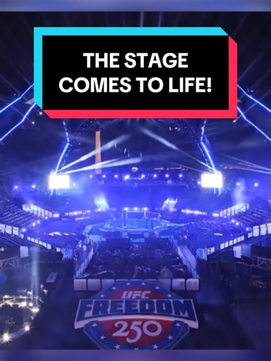 UFC White House Stage Reveal: Octagon Comes to Life