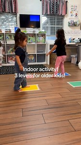 Color Step Game Tile! #homedaycare #daycare #indooractivities #game | A Day with Ms. K