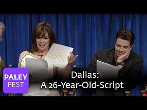 Dallas - Linda Gray and Josh Henderson Read a Scene from a 1988 episode