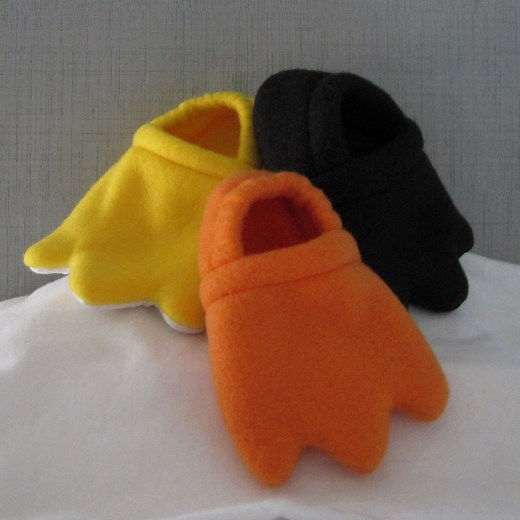 Fleece Duck Feet Baby Soft Sole Slippers- Yellow or Orange Fleece Duck Feet Baby Shoes - Etsy