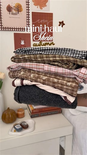 blouses for autumn by shein 🍂🤎🐻✨ @SHEINMEX @SHEINOFFICIAL #sheinhaul #autumn #outfitideas
