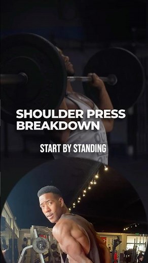 How to Barbell Overhead Shoulder Press. Everything you need to know + benefits