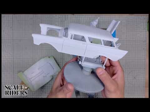 Atlantis 1957 Chevy Nomad Model Kit | Paint Process