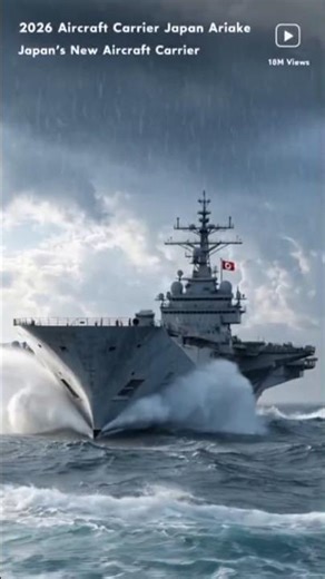Ariake 2026: Japan’s Future Aircraft Carrier Power 🚢