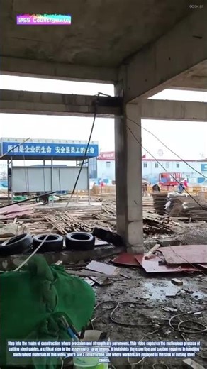 Cutting Steel Cables: The Process of Trimming Beams