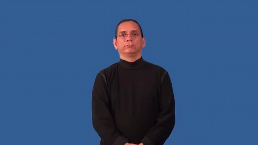 Watch how to sign 'nonverbal' in American Sign Language.
