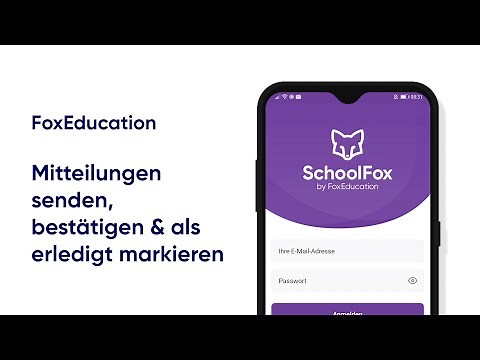 Mitteilungsfunktionen für Eltern und Schüler*innen bei SchoolFox/KidsFox/TeamFox