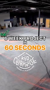 24K views · 277 reactions | Watch this amazing transformation - 6 weeks of construction in just 60 seconds! ‍♂️了 This project allowed us to take the playground design for our Mason location to a whole new level… literally!  Special thank you to Neeley Construction and the rest of the crew for taking on such a huge project for us. Now let’s start building the playground!! 朗 #indoorplayground #indoorfun #kidclubhouse #funforkids | Kid Clubhouse | Facebook