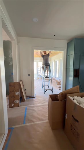1.6K views · 14 reactions | Yes, that is custom copper tiles being installed on this dining room ceiling!! Design Wilder Roots Design | Gothart Homes and Renovations | Facebook