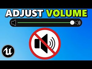 How To Adjust Volume In Your Game In Unreal Engine 5