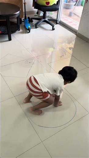 Toddler Morning Activity | Learn Shapes + Fun Exercise at Home