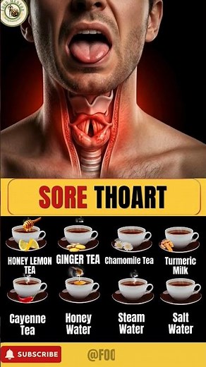 Food Is Medicine — 8 Best Drinks To Heal Sore Throat Naturally In 24 Hours