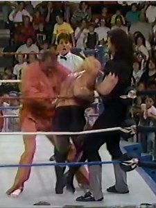 WWF Superstars: El Diablo's Surprise Attack on Sid Justice