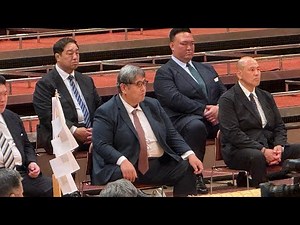 速報❗️土俵祭前二子山親方&二所ノ関親方【大相撲令和7年5月場所】2025/05/10 dohyo ceremony