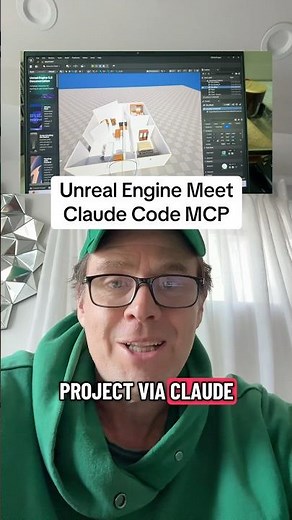 Claude MCP + Unreal Engine changes everything #ai #ainews #claude