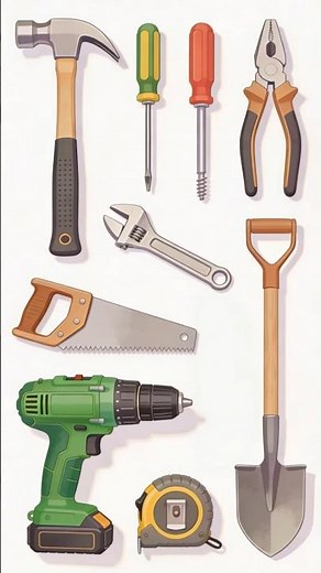 Tools in Spanish 🔨 | Learn tool vocabulary in 1 minute