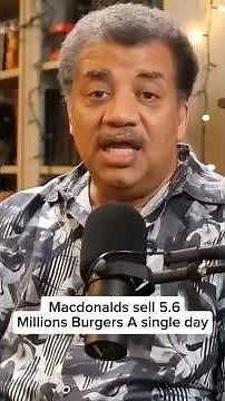Macdonalds sell 5.6Millions Burgers A single day#space #telescope #science #astronomy #burger #nasa