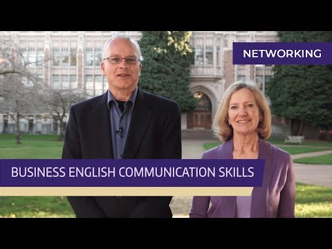 Business English Communication Skills - Networking for beginners Introducing yourself - Lesson 3