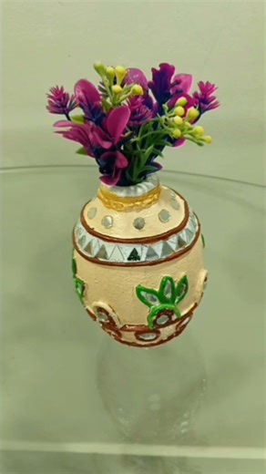 How Decorative Clay Pots Changed My Life Forever #shorts#viral art#shortfeed