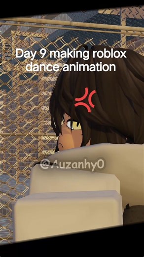 Day 9 making roblox dance animation #blender3d