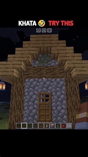 Khatam 🤣 try this(Minecraft)#minecraft #gaming #funny