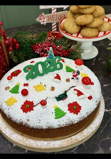 Βασιλόπιτα Κέικ με Άρωμα Τσουρεκιού