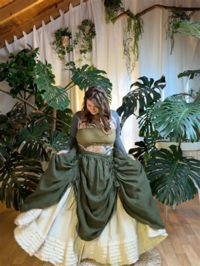 Linennaive New Pieces: Sustainable Linen Skirt Outfit Inspo